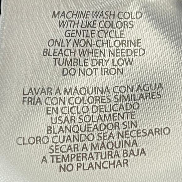 Lands' End Stretch Capri Pants Womens 2XL Navy Dot Pull-On Nautical Summer Beach - Picture 8 of 8